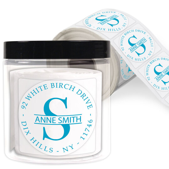 Banded Initial Round Address Labels